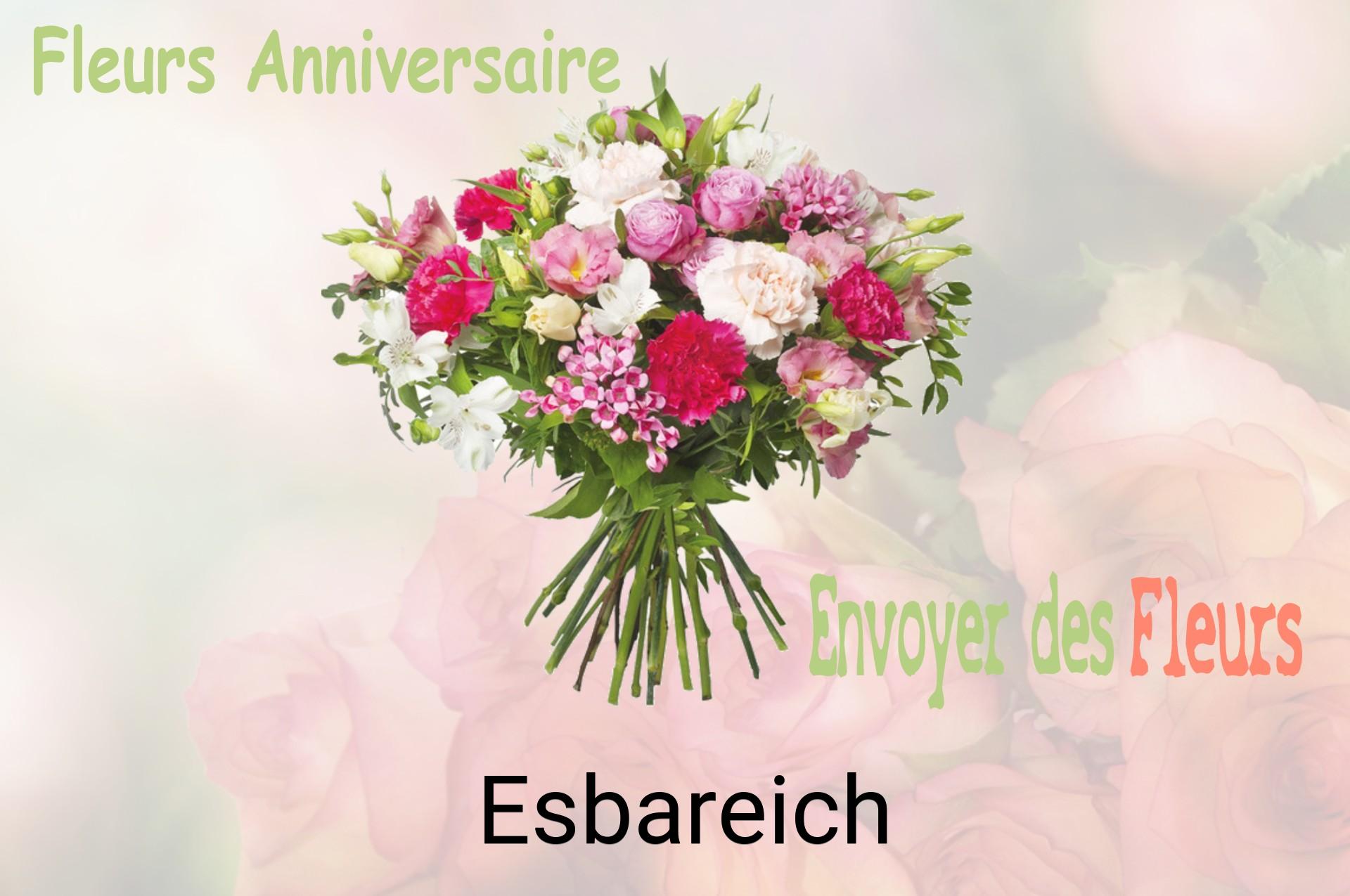 Bouquet de fleurs d’anniversaire livré à Esbareich